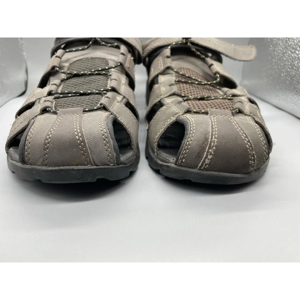Teva Fisherman Sandals Men's Brown Shock Pad Strappy outdoor fishing Size 11 M‎